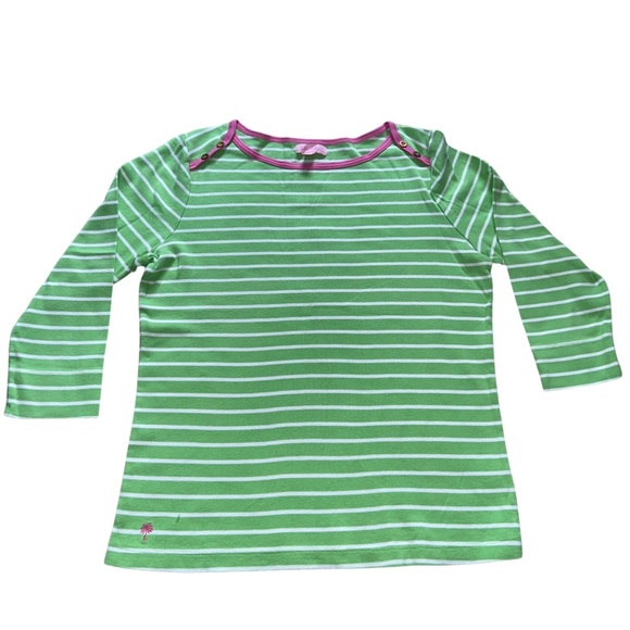 Lilly Pulitzer Tops - Lilly Pulitzer Shirt - large, green, pink